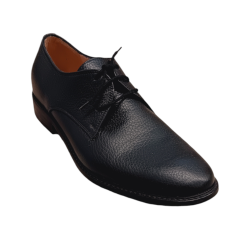  Χειροποίητο αντρικό δετό παπούτσι σε μαύρο δέρμα